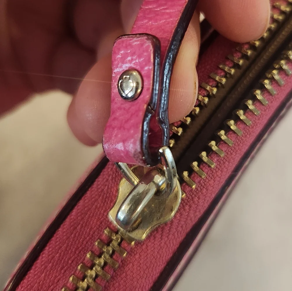 Kate Spade - Neda Wellesley Pink Zip-Around Wallet